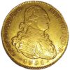 Moneda oro 4 Escudos CARLOS IIII . Año 1791