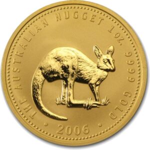 Moneda 1 Onza oro Canguro Año 2006 Australia Nugget 31.10 g
