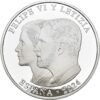 Moneda Plata 27 gramos 10 EUROS X ANIVERSARIO DE LA PROCLAMACION - Imagen 2