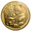 Moneda de oro Panda Chino 1 Onza 31.10 g de oro Año 2005