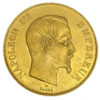 Moneda Oro 100 Francos Francia. Napoleon III 1857