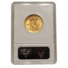 Moneda de oro 10 Gulden Holanda Guillermo 1875 CERTIFICADO ANACS