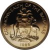 Moneda Oro 250 Dolares 1986 ISLAS BAHAMAS COMMONWEALTH GAMES
