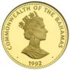 Moneda Oro 250 Dolares 1992 ISLAS BAHAMAS DESCUBRIMIENTO DEL NUEVO MUNDO