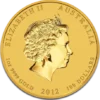 Moneda de 1 Oz Oro Año del Dragon Australia . 31.10 gramos Año 2012