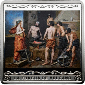 Moneda Plata 10 Euros 31.41 gramos FRAGUA DE VULCANO - 2024 ESPAÑA