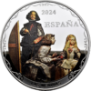 Moneda Plata 425 Aniversario CINCUENTÍN LAS MENINAS 2024