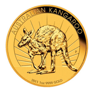 Moneda de Oro 1 Oz 100 Dolares Canguro Australia de 31.10 gramos Año 2011