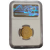 Moneda de Oro 8.64 gramos 250 Pesos Mexico Copa Mundial FIFA 1986 CERTIFICADO NGC