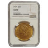 20 Dolares Liberty USA. Doble Aguila. Varias 1904 CERTIFICADO NGC AU 58