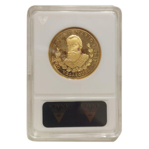 Moneda de Oro 15.55 gramos 50 Pesos Cuba Diego Velazquez 1991
