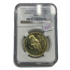 Moneda Oro 1000 bolivares AÑO 1975 Venezuela CERTIFICADO NGC