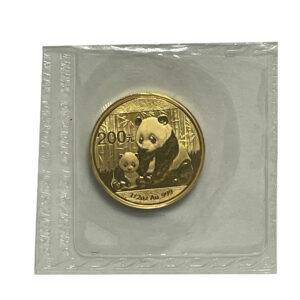 Moneda 15.55 g de oro Panda Chino 2012