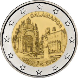 Moneda 2 EUROS CURSO LEGAL SALAMANCA