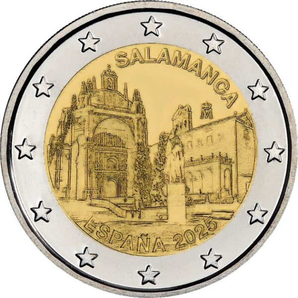 Moneda 2 EUROS CURSO LEGAL SALAMANCA
