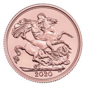 Moneda de 7.98 g Oro Soberano Reina Elizabeth II Varios Años