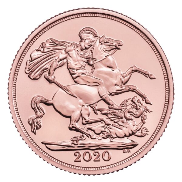 Moneda de 7.98 g Oro Soberano Reina Elizabeth II Varios Años