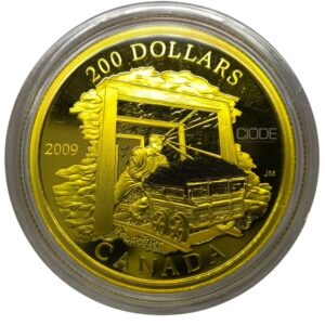 Moneda de oro Canadá 1/20 Onza 9999 Australia Nugget 2009