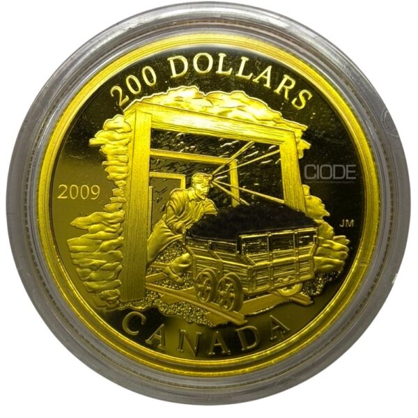 Moneda de oro Canadá 1/20 Onza 9999 Australia Nugget 2009