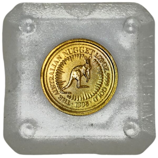 Moneda de oro Canguro 1/20 Onza 9999 Australia Nugget 1995