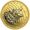 Moneda de oro Canadá oso 200 dólares 1 onza 2016