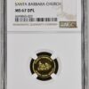 Colección completa de 13 monedas de oro 40,77 gr 10 pesos 2000 Rep. Dominicana 9999 con CERTIFICADO NGC "Iglesias Coloniales" - Imagen 7