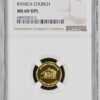 Colección completa de 13 monedas de oro 40,77 gr 10 pesos 2000 Rep. Dominicana 9999 con CERTIFICADO NGC "Iglesias Coloniales" - Imagen 3