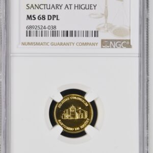 Colección 13  Monedas Iglesias Coloniales Santo Domingo CERTIFICADO NGC