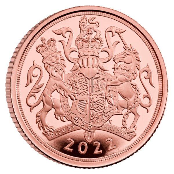 Moneda de 7.98 g Oro Soberano Reina Elizabeth II Varios Años