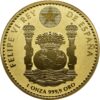Moneda 1 Onza 31.10 Gramos oro OSO PARDO - 1,5 Euros - Año 2025 España