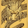 Moneda lingote 1 Onza Oro DRAGON . 31.10 gramos 2025 CHARLES III