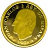 Moneda de oro 6.75gr 999 España 1995 20.000 pesetas Serie Cultura y Naturaleza Dama de Elche