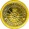 Moneda de oro 1,68gr 999 España 1989 5.000 pesetas 