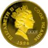 Friedrich Von Schiller Islas Cook 1.24gr 999 20 dolares 1996