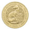 Moneda 1/4 Onza Oro 7.77 gramos 100 Libras Gran bretaña 2025 Series Queen’s Beasts GREYHOUND OF RICHMOND INGLATERRA