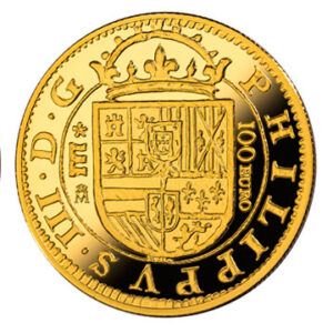 Moneda de 13,50gr Oro 200 EUROS 150 AÑOS DESAPARICION DE LOS ESCUDOS