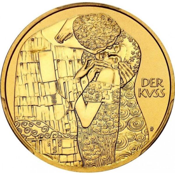 Moneda Oro Gustav Klimt Munze Oster Reich / 16 Gramos Año 2003