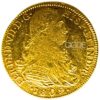 Moneda de oro 8 Escudos 1809 Carlos IV 27gr CECA Nuevo Reino Catalogacion de archivo N34