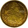 Moneda de oro 8 Escudos 1795 Carlos IV 27gr CECA Pompayan Catalogacion de archivo N26