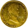 Moneda de oro 8 Escudos 1821 Fernando VII 27gr CECA Lima Catalogacion de archivo N22