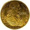 Moneda de oro 8 Escudos 1802 Carlos IV 27gr CECA Lima LIMAE 25