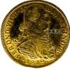 Moneda de oro 8 Escudos 1819 Carlos IV 27gr CECA Nuevo Reino Catalogacion de archivo N30