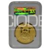 Moneda de oro 31,1gr 1,5Euros 2021 Felipe VI España LEI 999 "Lince Ibérico" Certificado NCV - Imagen 2