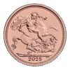 Moneda de 7.98 g Oro Soberano Rey Charles III Año 2025