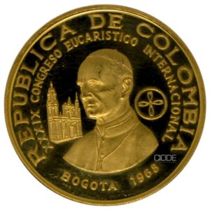 COLOMBIA 1968 21.47g