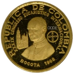 COLOMBIA 1968 4.36g