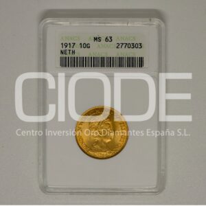 HOLL 6.72G 1917 900 ANACS