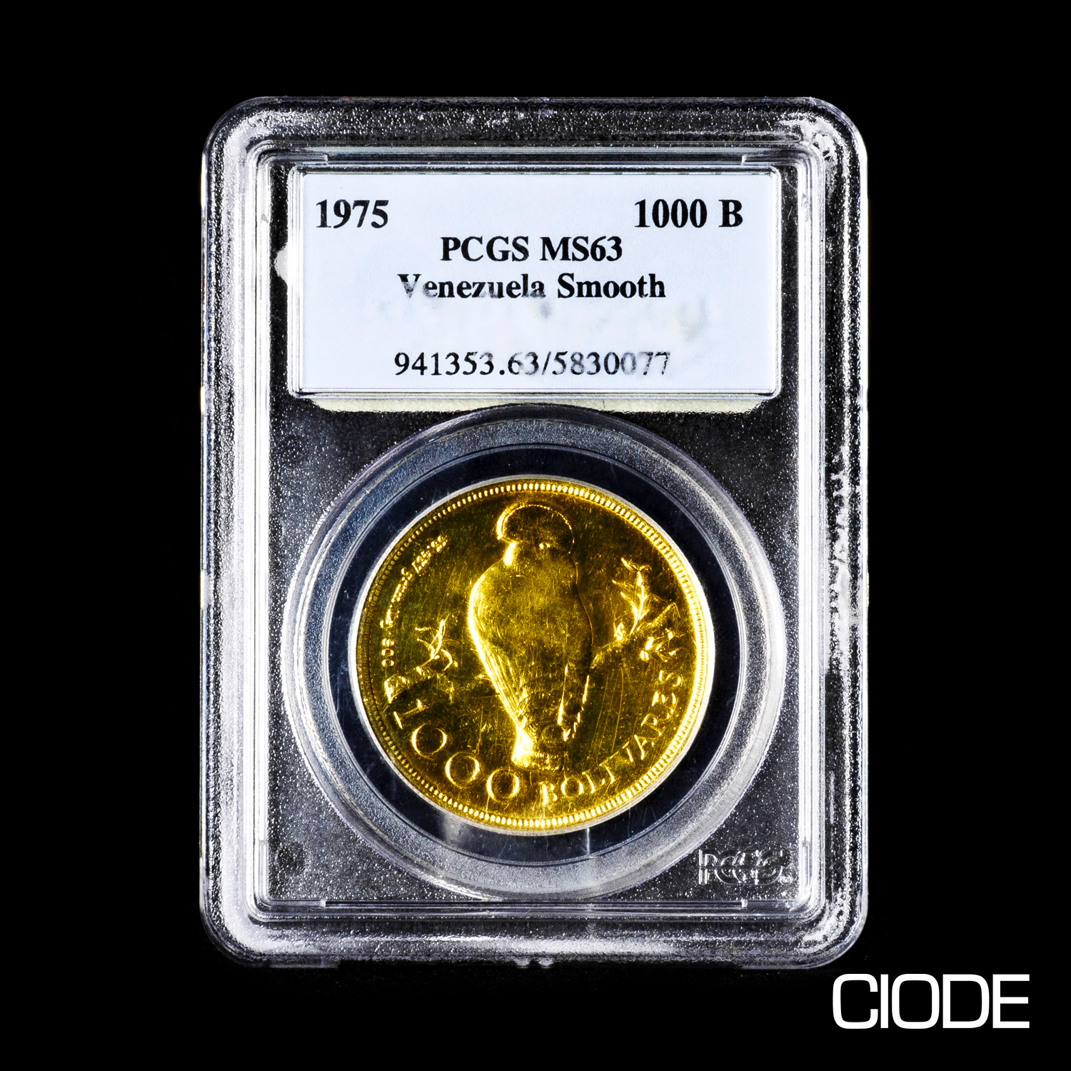 VEN 33.44G 1975 900 PCGS