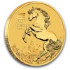 Moneda de oro 31,1gr 100 Dólares 2026 Australia LEI 999 "Año del caballo" - Imagen 3