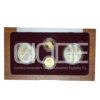 Set de monedas de oro y plata 16,718 gr y 53,46 gr 1 y 5 dólares LEI 900 EEUU 1988 "Olimpiadas" - Imagen 3